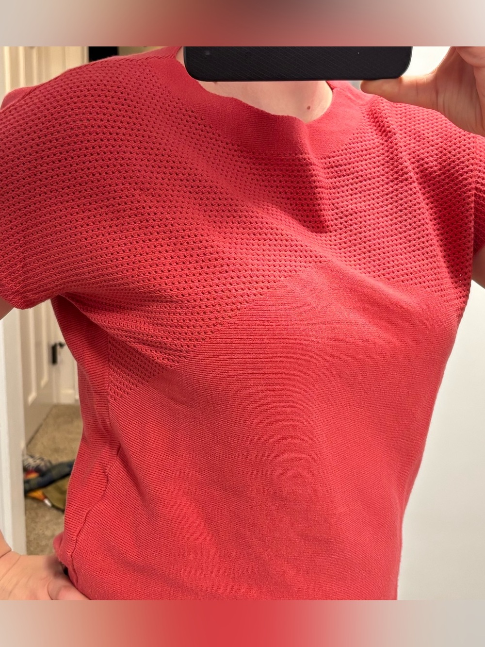Vila Milano Pink Short Sleeve Sweater